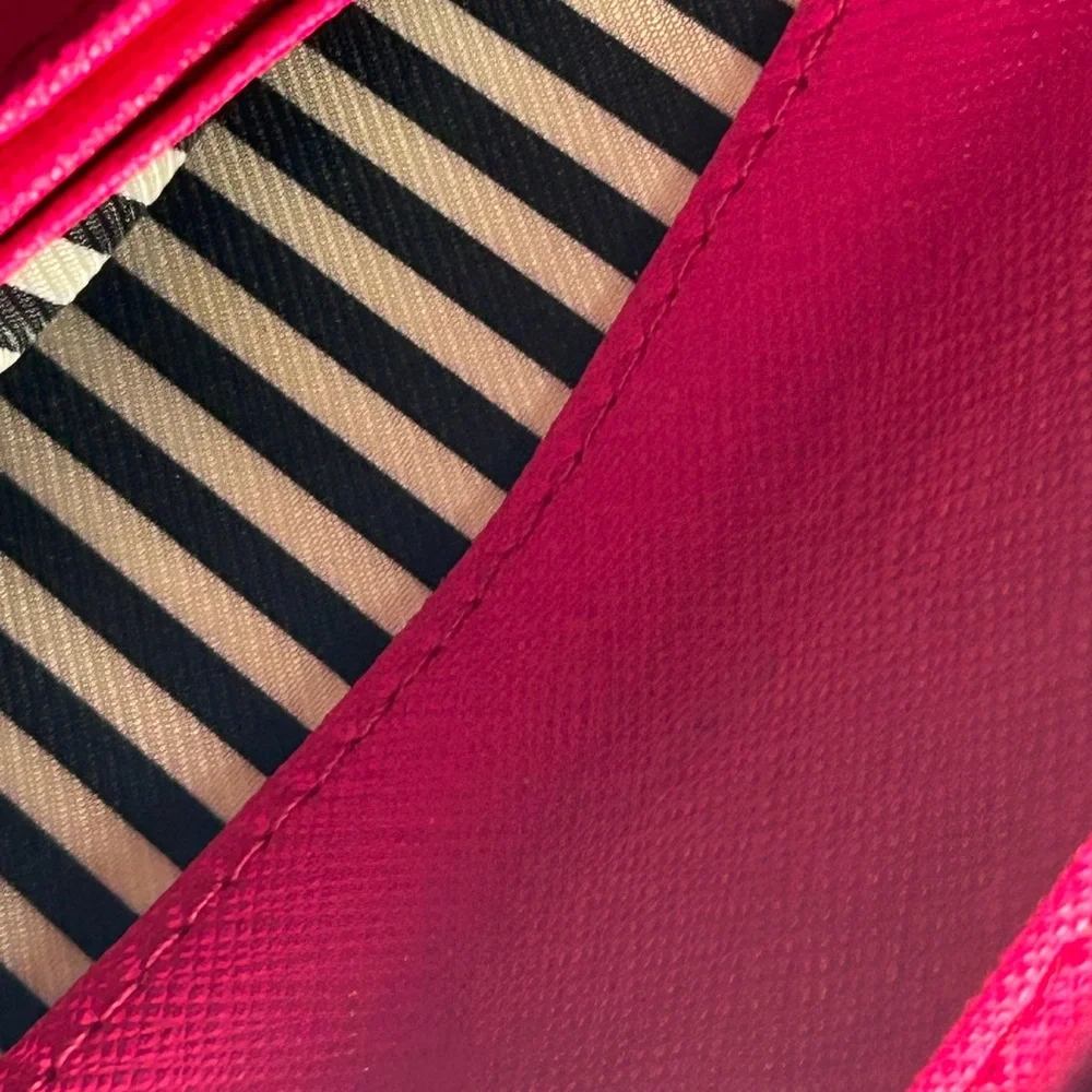 Kate Spade Pink Wallet Sleek Design 7” x 4” Like new - Picture 13 of 15